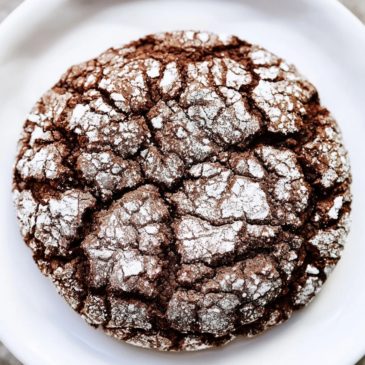 Warm spiced gingerbread crinkle cookies cracked surface revealing chewy centers and vanilla notes.