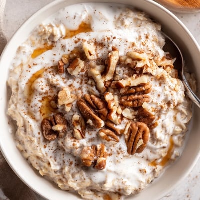Maple Cinnamon Pecan Overnight Oats
