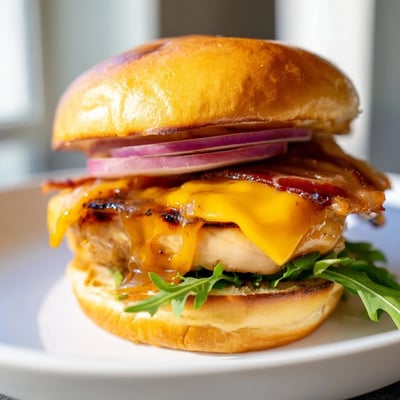 Maple Chicken Bacon Sliders
