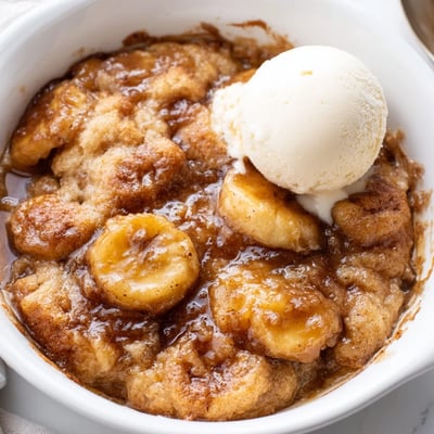 Southern Banana Cobbler